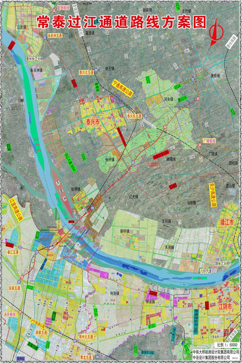 泰兴过江通道建设进展顺利，未来交通更便捷的新消息