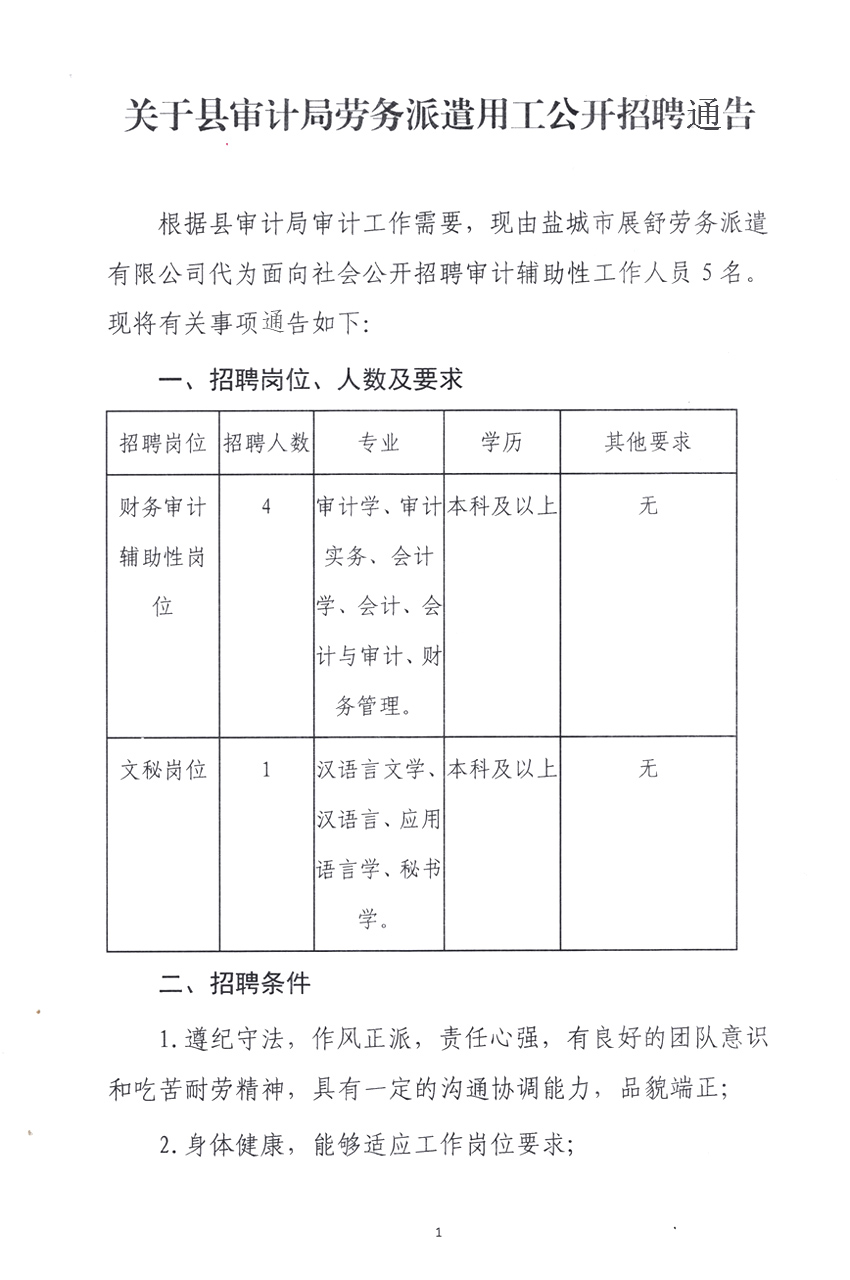 石鼓区审计局招聘启事概览